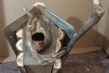 Rustic Log Cabin Cedar Bark