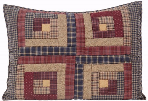Hand quilted pillow sham - hand,