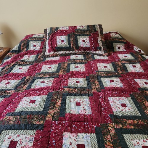Log cabin patchwork - log,