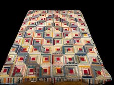 Antique Log Cabin Quilt
